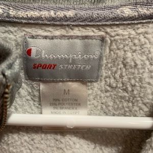 Champion half zip sweatshirt
